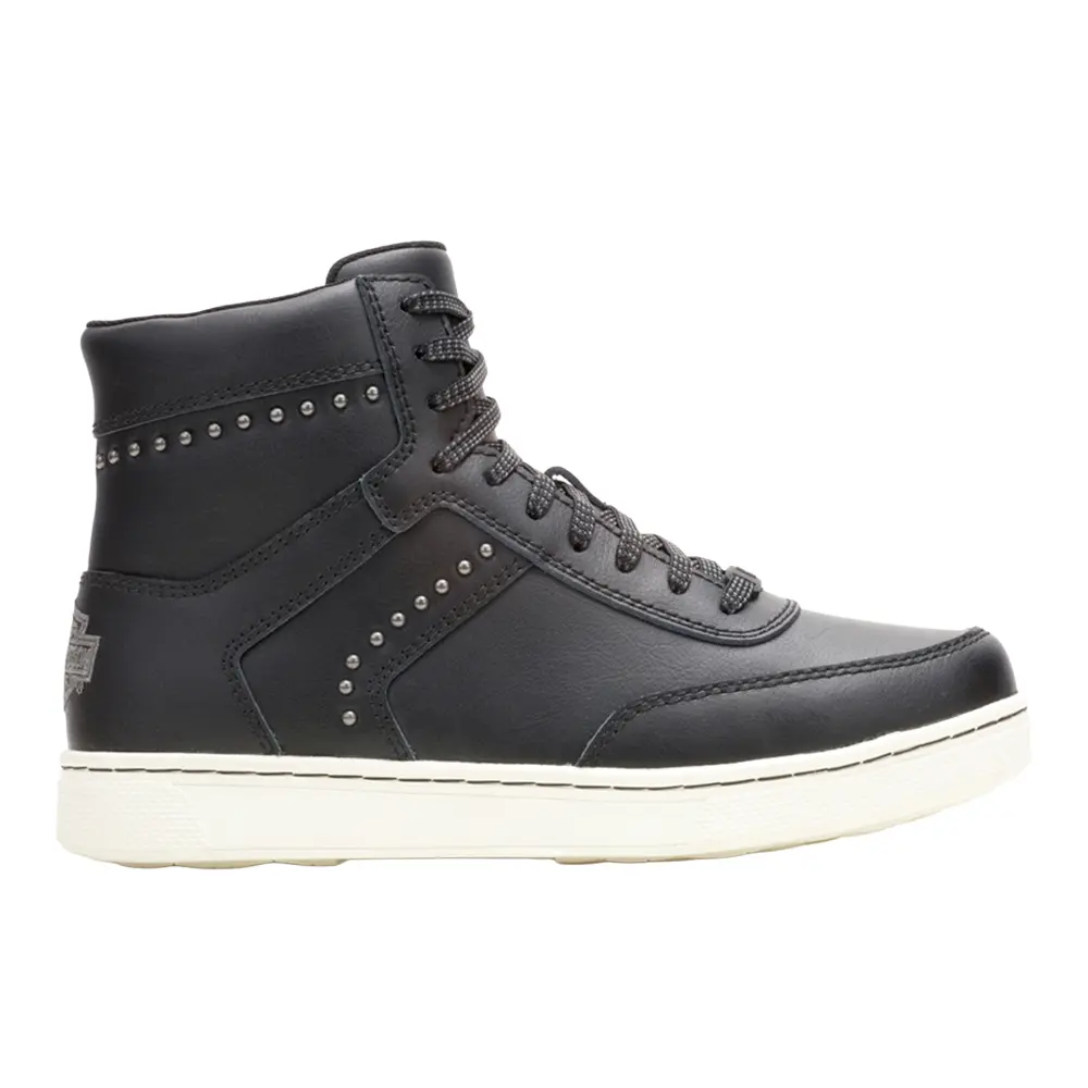 Harley-Davidson Footwear Womens Grady Lace Up Sneakers Shoes Casual - Black