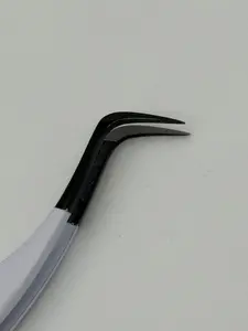 C-Curved Tweezer - Fiber Precision Tweezer for Fan Creation & Lash Removal - Lightweight & Balanced for Comfort & Accuracy