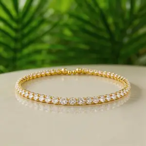 Tennis Necklaces for Women Silver Choker Necklace Simulated Diamond Chain Necklace Prom Wedding Jewelry Gifts