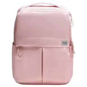 Lululemon Everyday 21L Women's Backpack with Side Pockets and Adjustable Straps in Pink Mist