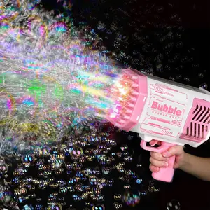 Bubble Machine Kids Toys, Bubble Machine with Colorful Lights and Thousands Bubbles, Outdoor Toy Birthday Party Favors Gifts for Boys Girls Age 4-12 Years Old,Outdoor Toys, New Year Gifts, Birthday Gifts,Children's Day Gift