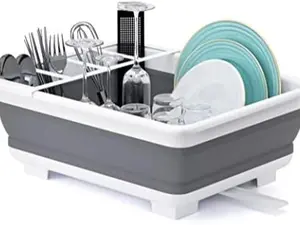 Collapsible Dish Drying Rack Portable