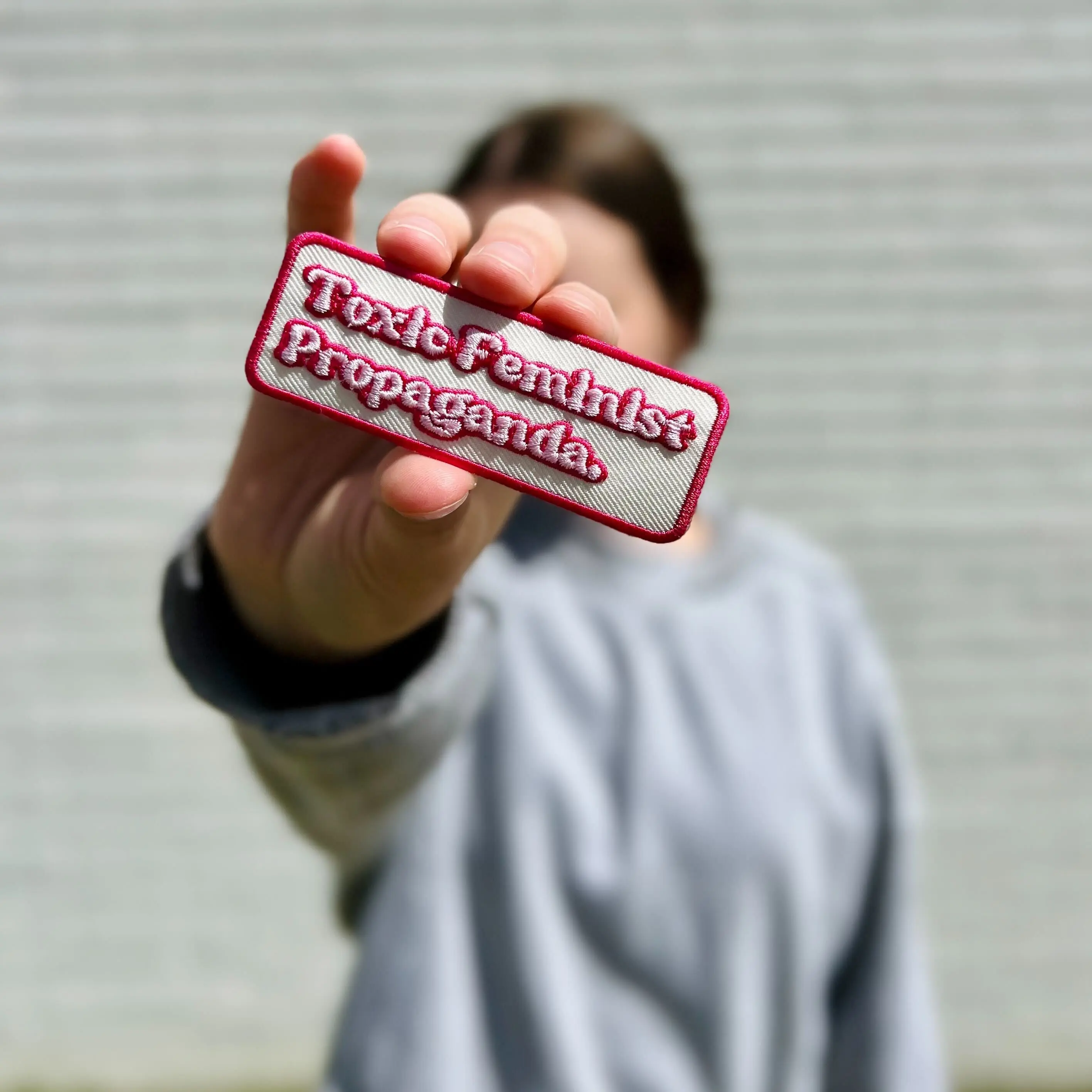 Gnara x Outpatch "Toxic Feminist Propaganda" Stick-On Patch