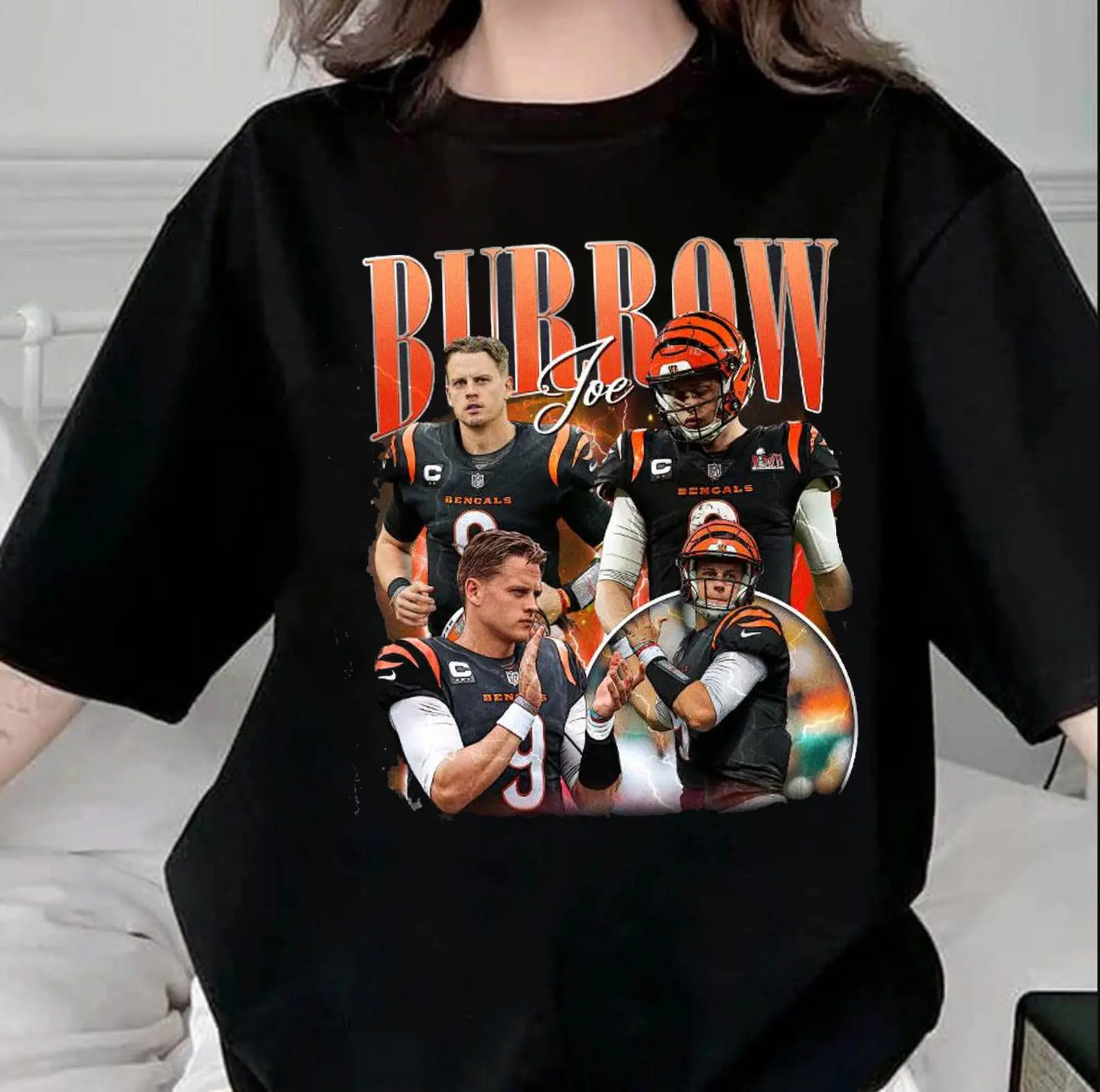 Vintage 90s Graphic Style J0e Bur.row Shirt, Retro American