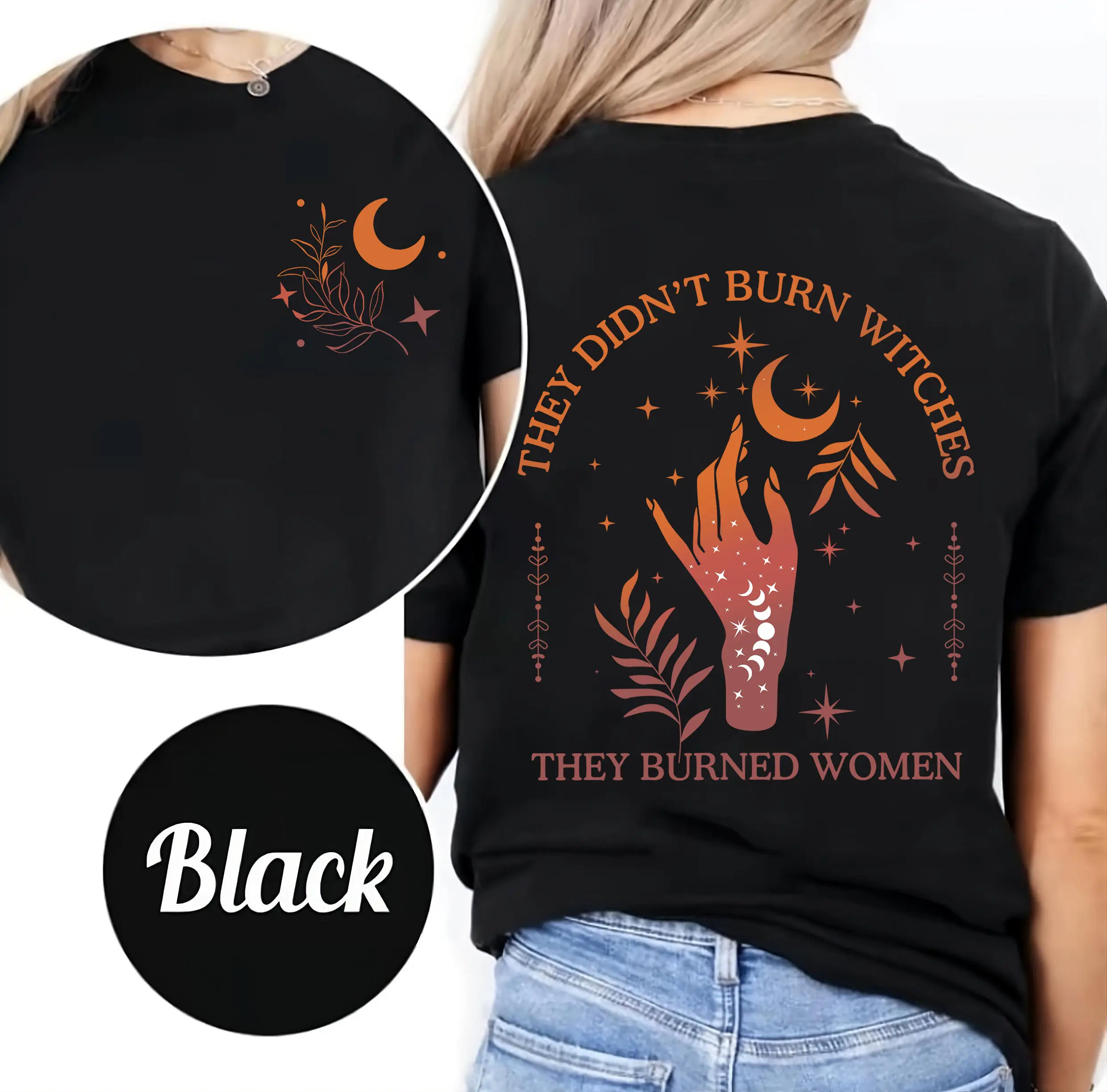 They Didn't Burn Witches They Burned Women Shirt, Witchy Feminist Shirt, Feminist Shirt, Witchy Shirt, Vote for Women Rights Shirt