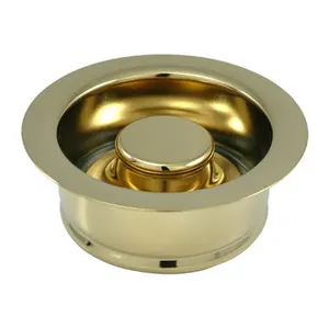212 MAIN Solid Brass Garbage Disposal Flange - Polished Finish