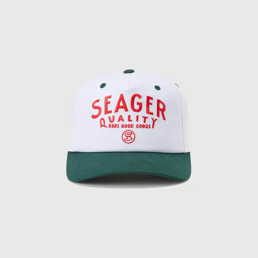 Seager Quality Snapback - 'White/Green'
