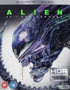 Alien - UK 4K UHD, Region Free w/SLIP