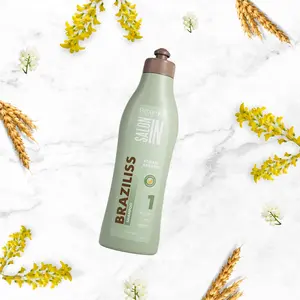 Braziliss Clarifying Shampoo | Deep Cleanse & Prep for Straightening | Keratin, Argan Oil, Shea Butter & Jojoba Oil | Salt-Free, Cruelty-Free