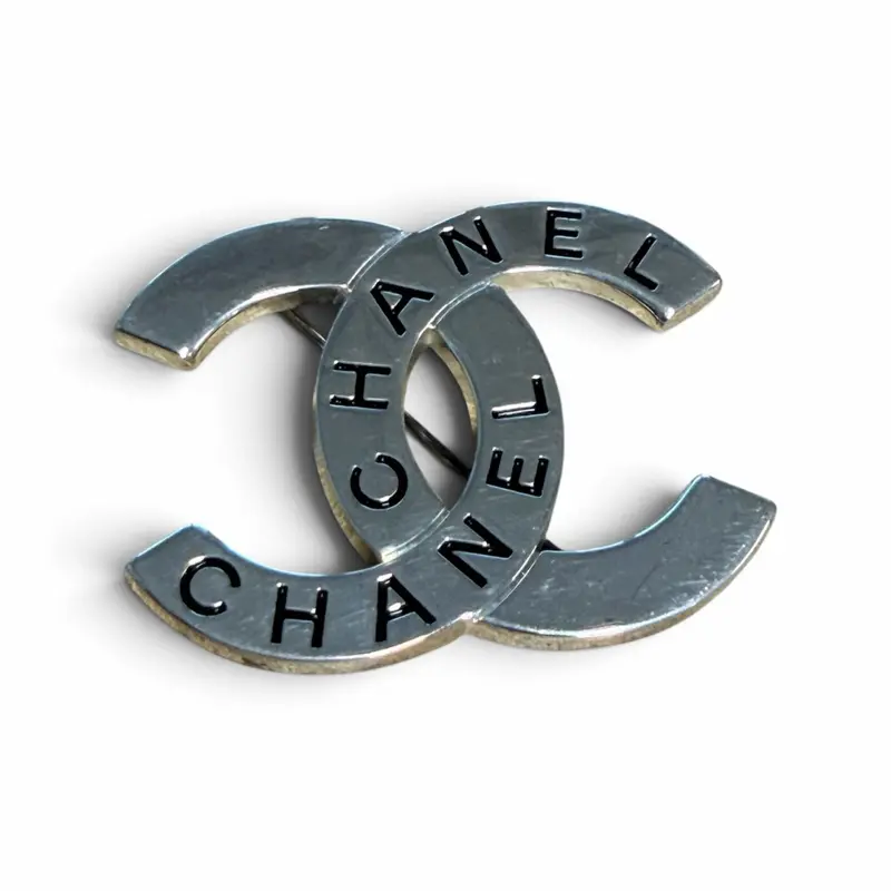 Pre-owned Chanel CC Brooch