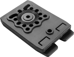 Molle Adapter - 3-inch Tactical Attachments for Vest, Belt,Holsters, Taser, Backpack - Heavy Duty Molle Clips Accessories with Mounting Screws Kit