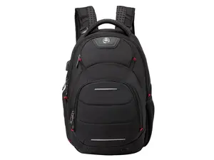 Swissdigital Neptune Massage Backpack – 15.6? Laptop Pocket – Large Capacity – Durable Materials – Patented Smart USB Charging System – RFID Protection – Add-A-Bag System (SD1003M-V1)