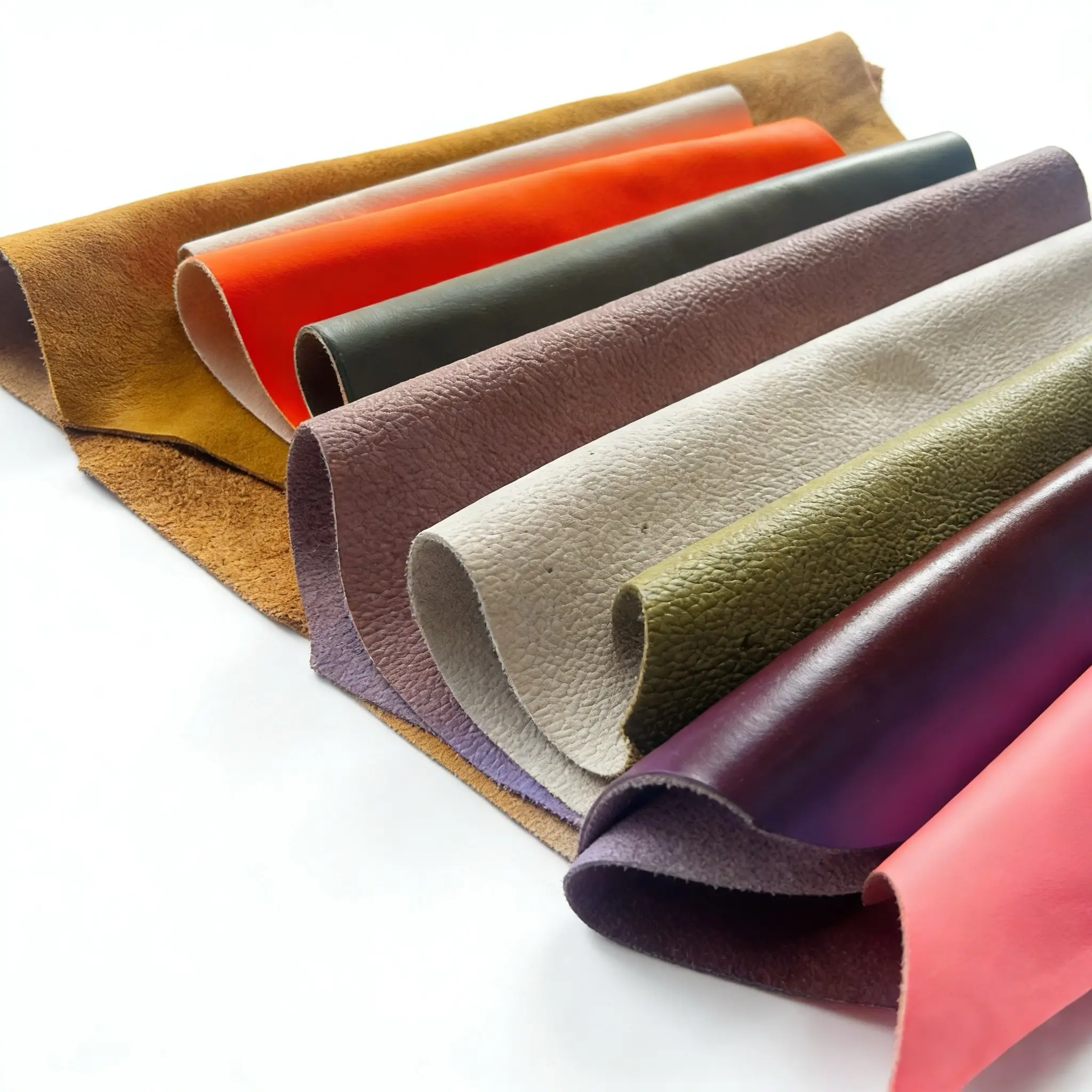 1LB Mixed Color Genuine Cowhide Leather Scraps | Natural Imperfections | 1.0-1.8mm Thick | Random Color Size & Pattern | No Waste Scraps | Perfect for Leather Crafters & DIY Hobbyists | Bovine Leather