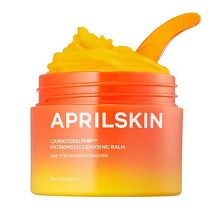 [APRILSKIN Official]  5 Stars Carrotene IPMP Hydromelt Cleansing Balm (90ml) | Blackhead Melting & Makeup Removal for Glass Skin Duo | Kbeauty