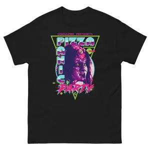 PIZZA PANIC PARTY 80'S TEE