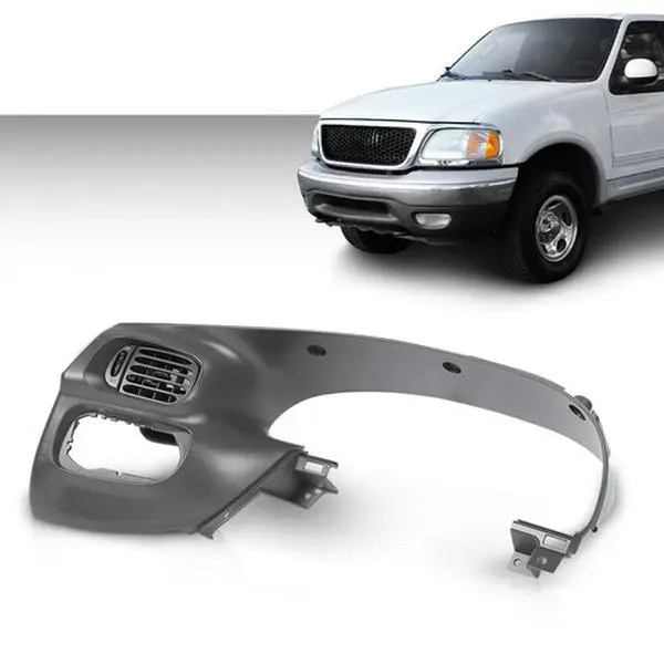 Fit For 97-03 Ford F150 Expedition Dash Instrument Cluster Bezel Panel Gray