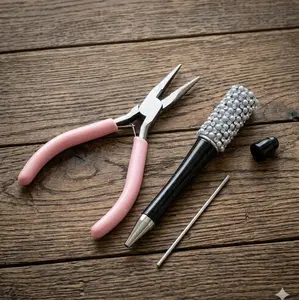 DIY Beaded Pen/Badge