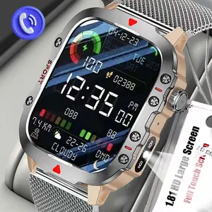 Business Smartwatch with LED Light, Wireless Calling/dialing, Multiple Sports Modes, Message Alerts, Custom Wallpaper, Compatible with iOS/android Lavish