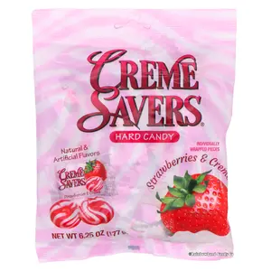 Creme Savers Strawberries & Creme (6.25 oz bag)