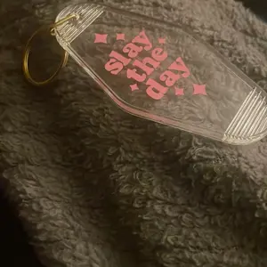"Slay The Day" Motel Keychain in Pink Vinyl - Available in Various Colors