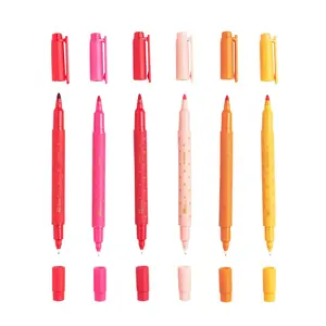 Classic Dual-Tip Markers 6-pack - Sunset