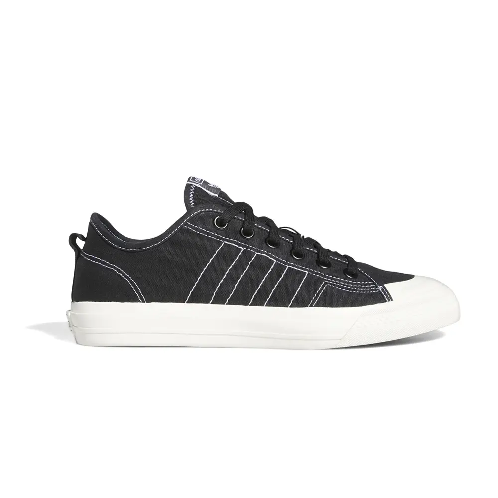 adidas Mens Nizza Rf Sneakers Shoes Casual - Black