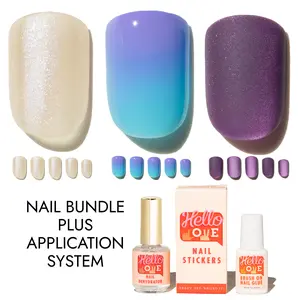 HELLO LOVE INC x MOMMA APPLESAUCE Press-On Nail Collaboration + Application Tools