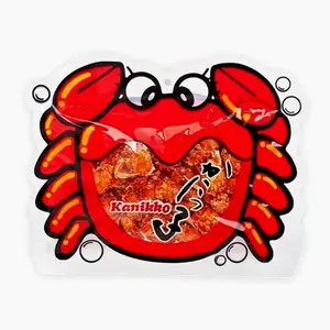 UMAYA - Okabe Kanikko - Ready To Eat Fried Japanese Baby Crabs - With A Hint Of Sweet Honey and Savory Seasonings - Crunchy Gourmet Snack From Japan - Individual 2.3oz (65g) Snack Size Bag - Pack of 1
