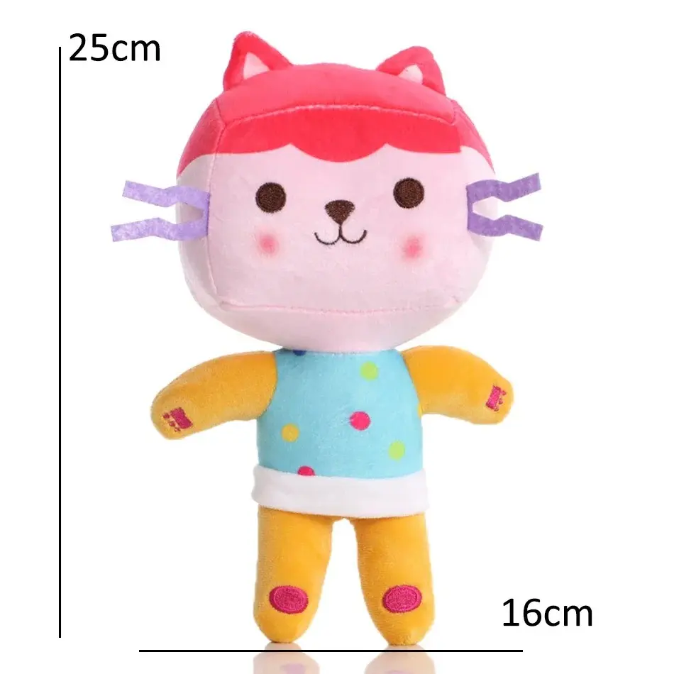 Cute Cat Plush Doll – Soft Stuffed Animal Toy for Kids & Collectors