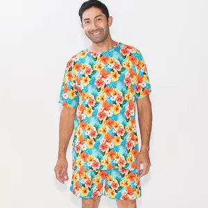 Crew Neck Short Pajamas