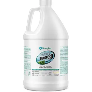 Botanical Decon 30 Disinfectant Cleaner - All Natural Formula for Effective Cleaning Power - Ideal for Restoration Jobs & Water Damage - 20476 - 1 Gallon
