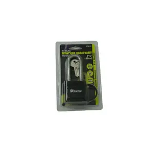 212 MAIN Barjan 07263012 Metal Weatherproof Padlock, Anti-Theft Lockable Safety Lock with 2 Keys for Automotive, Motorcycle, Truck Security