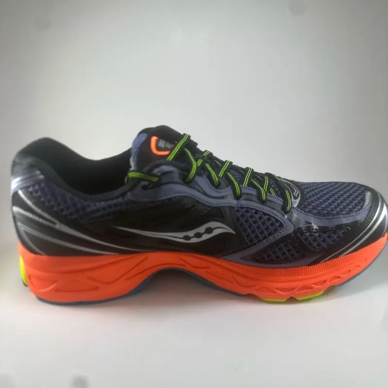 Saucony ProGrid Guide 7 Running Shoes, Grey/Multi Color, Style S70936-13, Men's Size 10.5, Women's Size 12