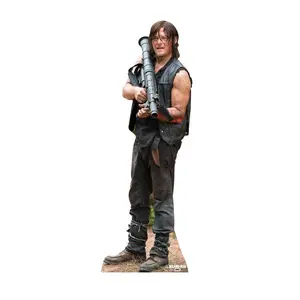 Advanced Graphics  70 x 25 in. Daryl Dixon 02 - The Walking Dead Cardboard Standup
