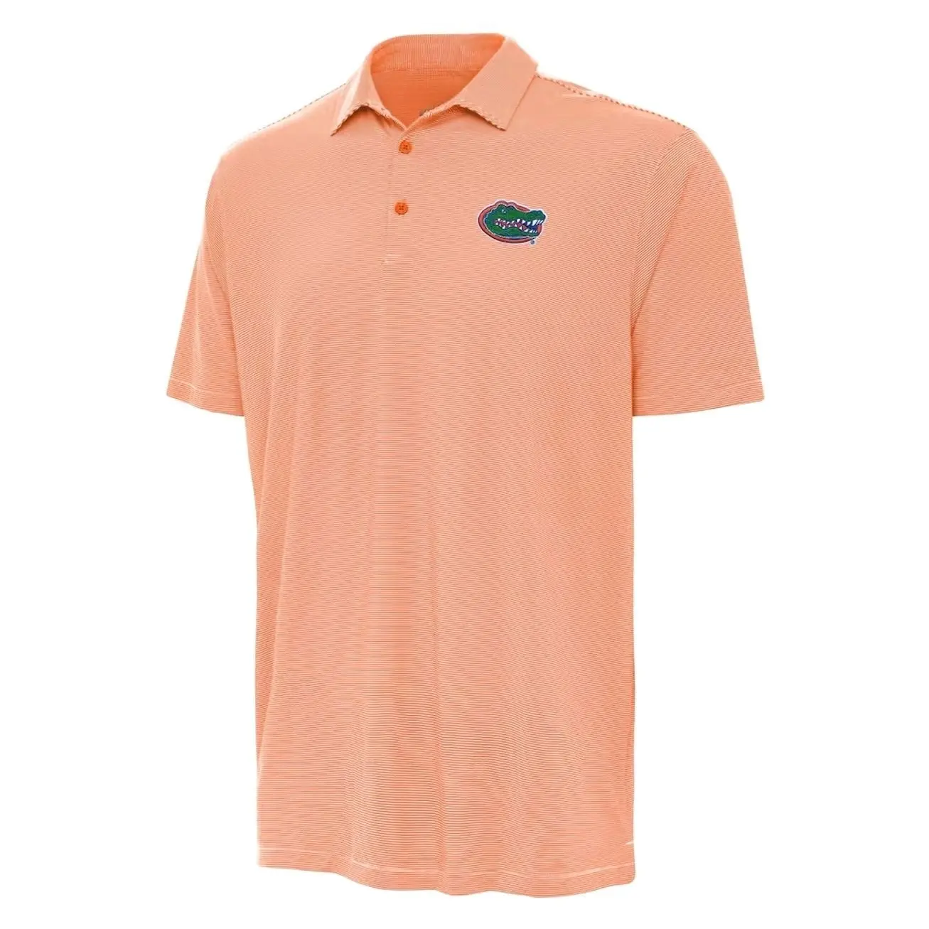 College Florida State Gator College Antigua Twine Polo - Orange Short Sleeve Tee, Casual Collared Shirt Boatyard Button-Up Shirt Toile Teddy Polo