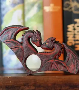 Dragon Lovers Page Holder — 3D Printed (Mythical Bookmarking Duo)