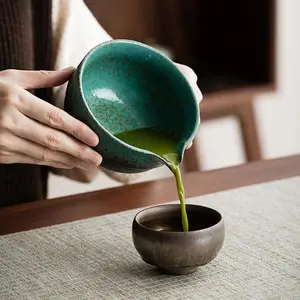 Matcha Tea Ceremony Set, Including Matcha Bowl & Bamboo Spoon & Mixing Stirrer & Tea Mixer & Sieve, Tea Making Tool for Home Office
