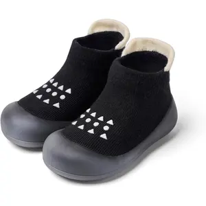 Baby Sock Shoes Baby Walking Shoes Infant Non-Slip Breathable Slippers with Soft Rubber Sole Baby Boys Girls Sneakers