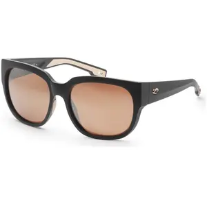 Costa del Mar Women's Waterwoman 58mm Black Polar Sunglasses 6S9004-900409-58
