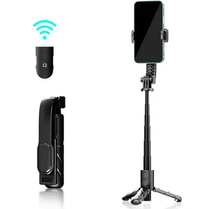 Universal Selfie Stick Tripod Stand, Portable Travel Vlog Live Streaming Photo Accessory, Essential for Mobile Photography & Video Recording