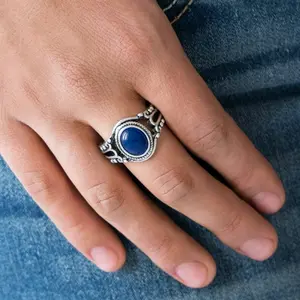 Beautiful Blue 'Peacefully Peaceful' Ring