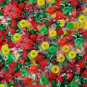 Life Savers Collab Individually Wrapped Assorted Hard Candy Bulk 4 Lbs, 240+ Pcs, Multi 6 Flavor Mixed Variety Assortment Including Strawberry Bon Bons (64Oz)