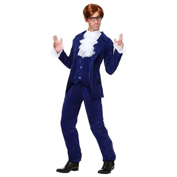 Deluxe Blue 60's Swinger Costume