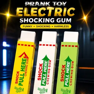 Sneaky Disguised Electric Shock Gum, Classic Practical Joke Gag Toy For Party & Friend Pranks