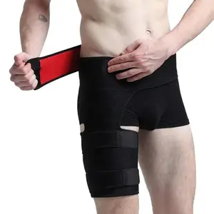 Unisex Groin and Hip Support Protector Hip Abduction Protector Equipped with Support Strip and Fixing Belt Moisture Wicking To Keep Dry and Comfortable Orthopedic Hip Hip Belt