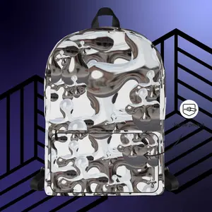 Chrome cross backpack
