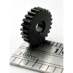 Northwest Short Line 15724-6 Reverse Worm Gear - Delrin(R) 3.0mm Bore (.118") -- 24 Teeth, 0.361 Outside Diameter, All Scales