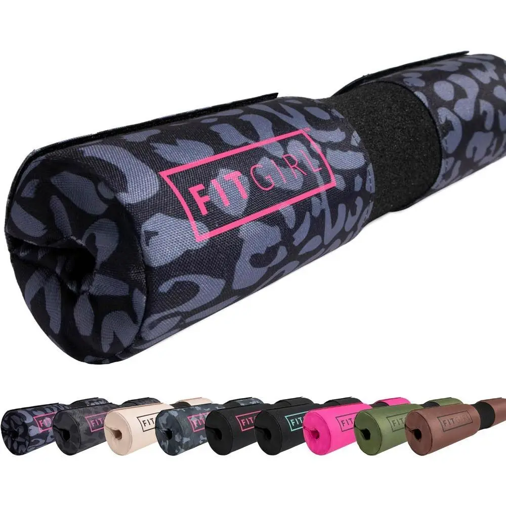 Squat Pad and Hip Thrust Pad for Leg Day, Barbell Pad Stays in Place Secure, Thick Cushion for Comfortable Squats Lunges Glute Bridges, For Olympic Bar and Smith Machine