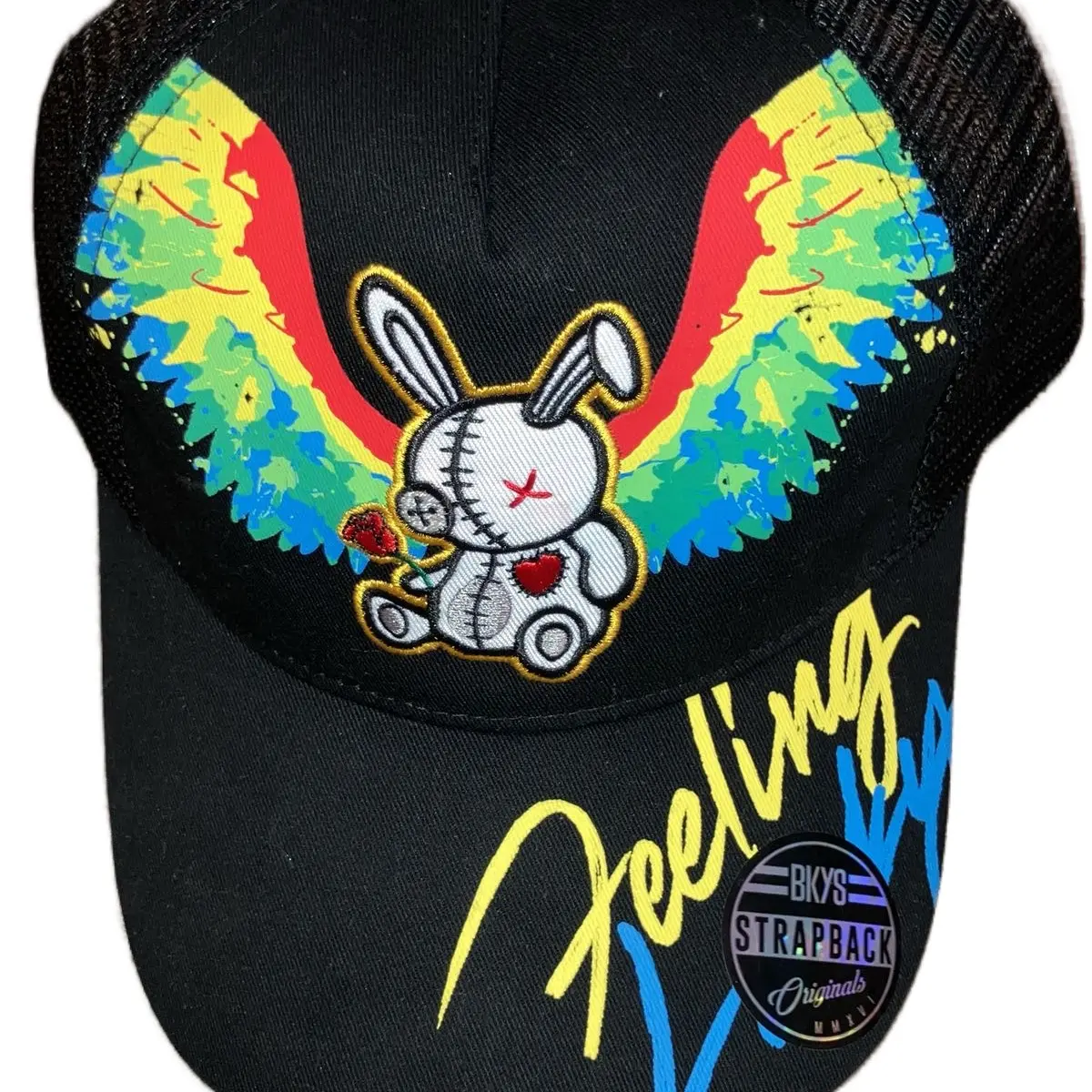 Brooklyn StrapBack 5 Fashion Headwear in Multi Colored Design