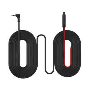 33 Feet Rear Camera Extension Cable, 2.5mm to 4-Pin Dash Cam Rearview Backup Camera Extension Cord